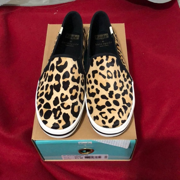 keds for kate spade leopard